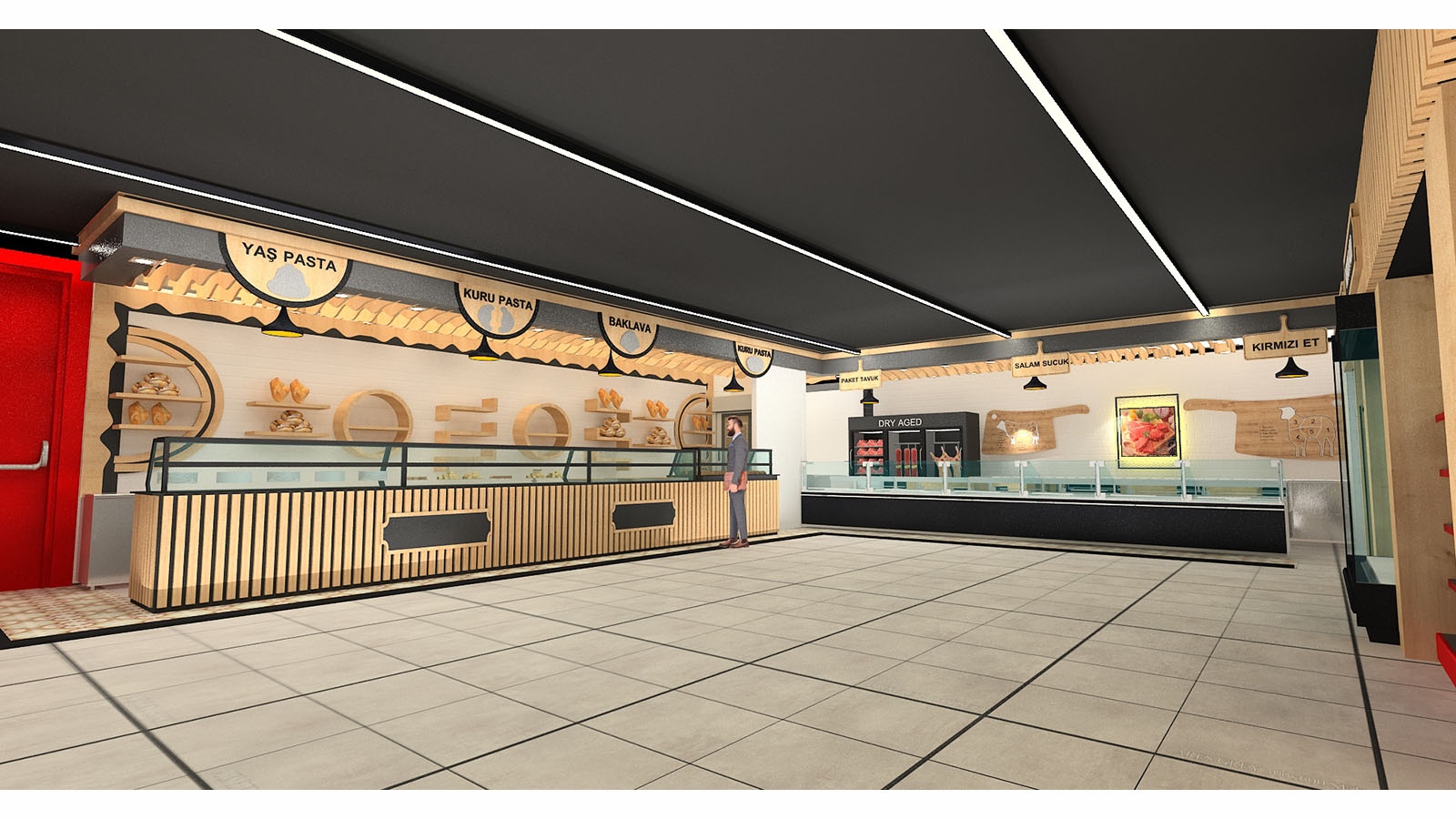 Süpermarket Dekorasyonu